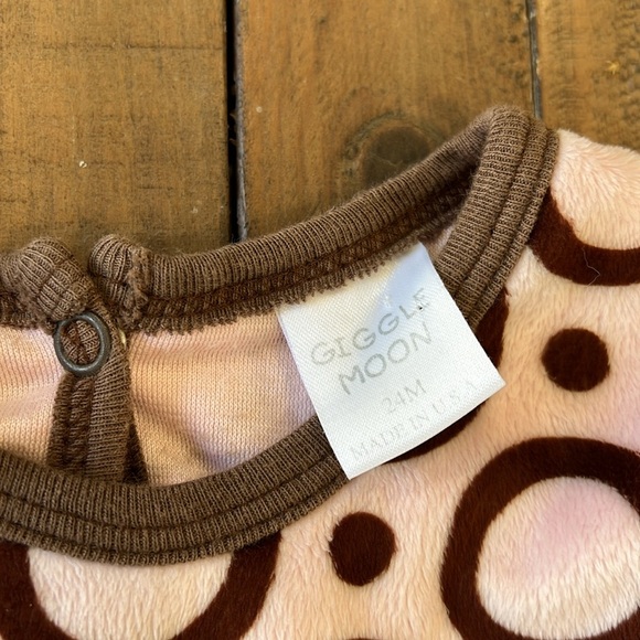 Giggle moon circle print chamois dress - Picture 4 of 6